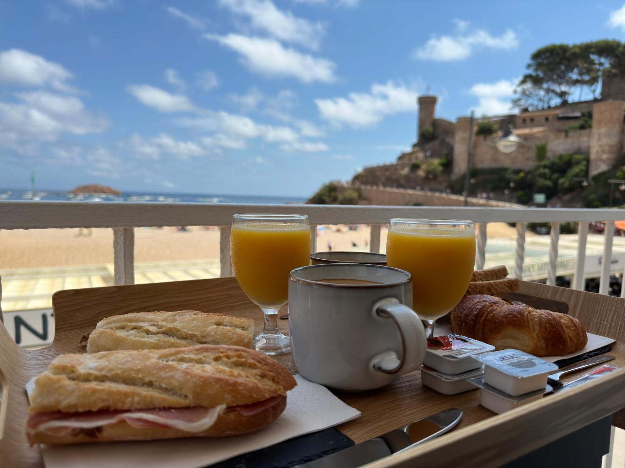 Hostal Del Mar Tossa de Mar Eksteriør billede