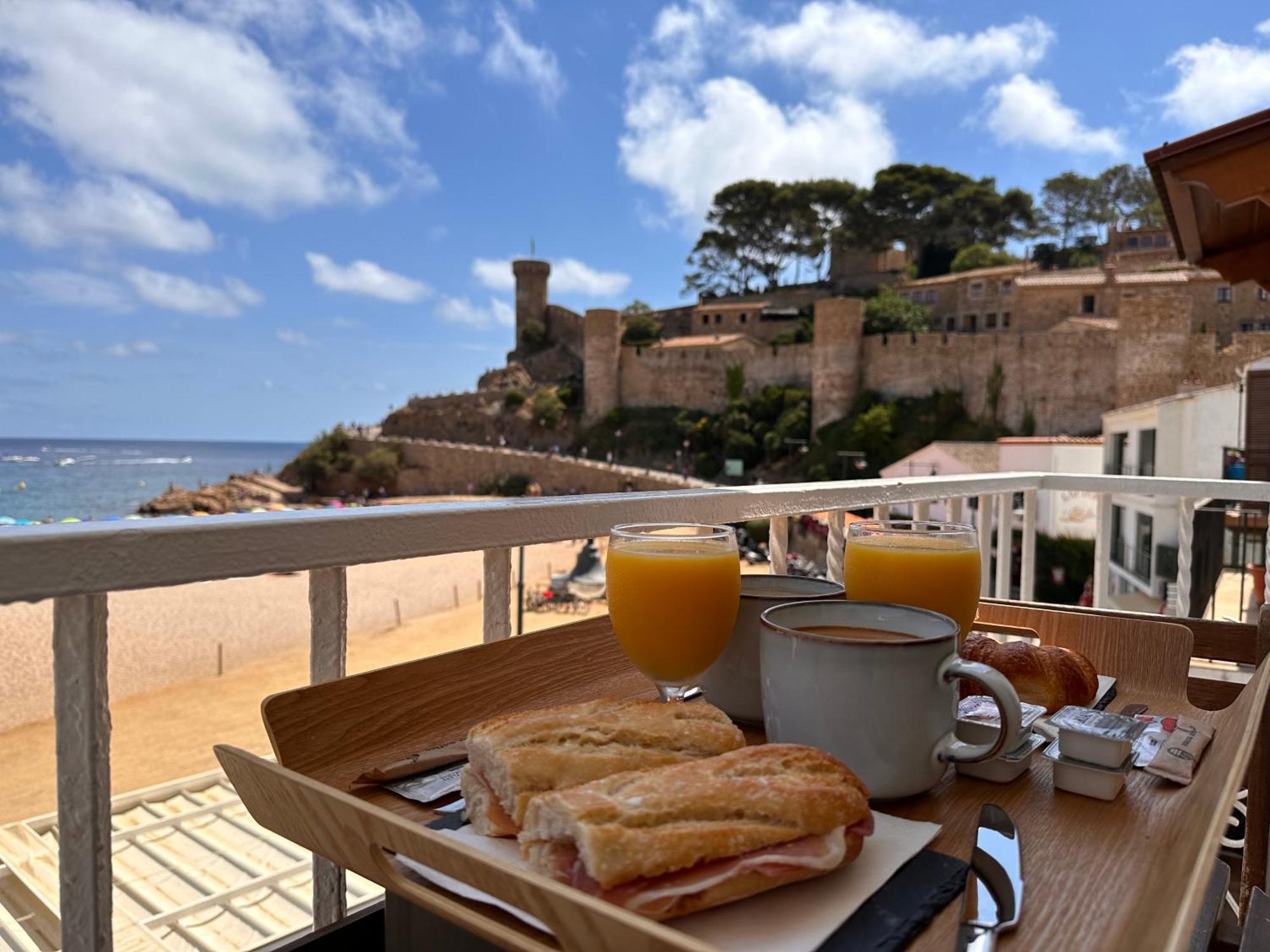 Hostal Del Mar Tossa de Mar Eksteriør billede